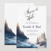 Landschaft,Natur,Wald Save The Date (Vorne/Hinten)