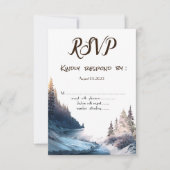 Landschaft, Natur, waldreiche UAWG Einladung (Vorderseite)