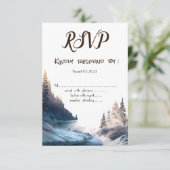 Landschaft, Natur, waldreiche UAWG Einladung (Stehend Vorderseite)