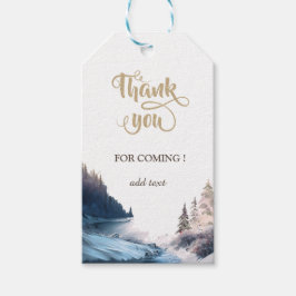 Landschaft, Natur, Waldschilder Geschenkanhänger