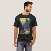 Landschaft Natur Wasser T-Shirt (Vorne ganz)