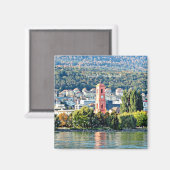 Landschaft Neuchatel, Schweiz Magnet (Vorderseite/Rückseite)