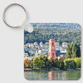 Landschaft Neuchatel, Schweiz Schlüsselanhänger (Vorderseite)