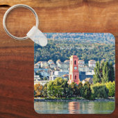 Landschaft Neuchatel, Schweiz Schlüsselanhänger (Vorderseite)