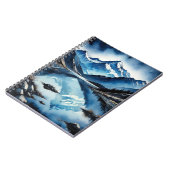 Landschaft Neuseelands | Notebook-Journal Notizblock (Linke Seite)