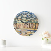 Landschaft, New Mexico von Marsden Hartley, Fine A Große Wanduhr (Zuhause)