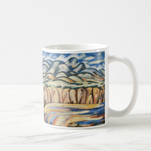 Landschaft, New Mexico von Marsden Hartley, Fine A Kaffeetasse (Rechts)