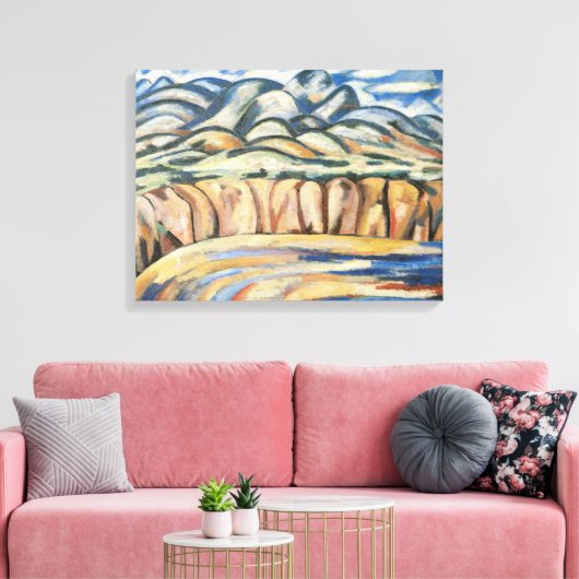 Landschaft, New Mexico von Marsden Hartley, Fine A Leinwanddruck (Insitu (Wohnzimmer))