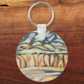 Landschaft, New Mexico von Marsden Hartley, Fine A Schlüsselanhänger (Rückseite)