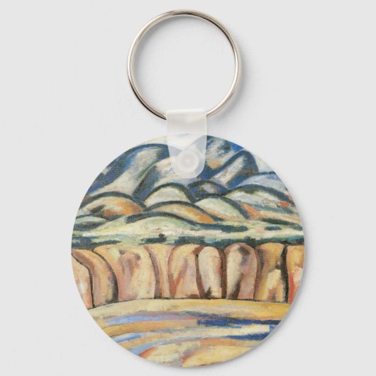 Landschaft, New Mexico von Marsden Hartley, Fine A Schlüsselanhänger (Rückseite)