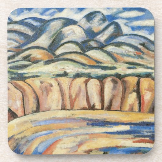 Landschaft, New Mexico von Marsden Hartley, Fine A Untersetzer (Vorderseite)