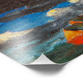 Landschaft, Nordfriesland | Emil Nolde | Fotodruck (Ecke)