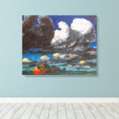Landschaft, Nordfriesland | Emil Nolde | Leinwanddruck (Insitu (Holzboden))