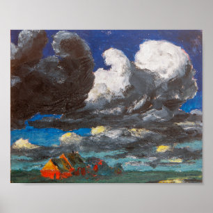 Landschaft, Nordfriesland Emil Nolde Poster