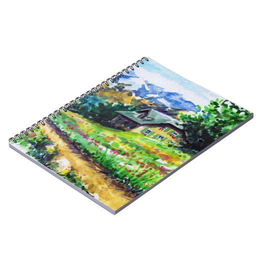 Landschaft Notizblock (Linke Seite)