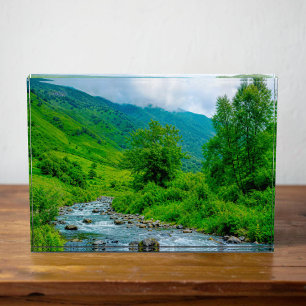 Landschaft Nr. 16, Landschaftsreihe, 18 cm x 13 cm Fotoblock
