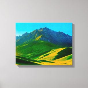 Landschaft Nr. 17, Landschaftsserie Leinwanddruck