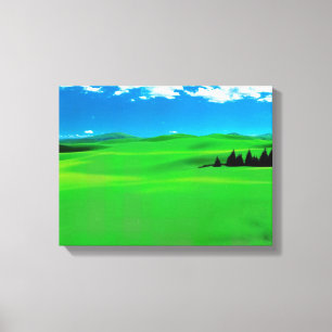 Landschaft Nr. 7, Landschaftsserie Leinwanddruck