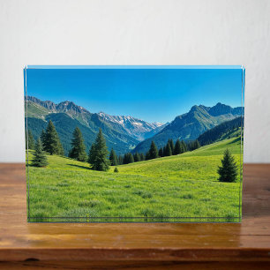 Landschaft Nr. 9, Landschaftsreihe, 18x13 cm Fotoblock