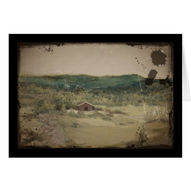 Landschaft oder Landschaft (Vorderseite (Horizontal))