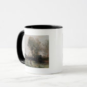 Landschaft oder, Morgen auf dem Gebiet Tasse (Vorderseite Links)