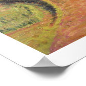 Landschaft (Öl auf Leinwand) Poster (Ecke)