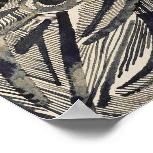 Landschaft | Otto Freundlich Poster (Ecke)