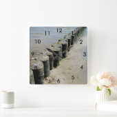Landschaft, Ozean, Strand, Wanduhr (Zuhause)