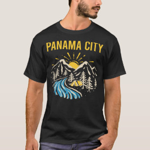 Landschaft Panama Stadt T-Shirt