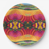 Landschaft Pappteller (Vorderseite)