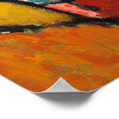 Landschaft, Paris Poster (Ecke)