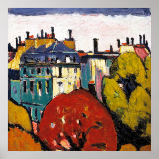 Landschaft, Paris Poster
