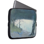 Landschaft (Pastell auf Leinwand) Laptopschutzhülle (Vorne Rechts)