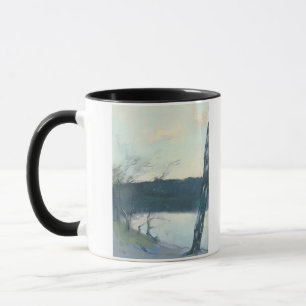 Landschaft (Pastell auf Leinwand) Tasse