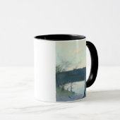 Landschaft (Pastell auf Leinwand) Tasse (VorderseiteRechts)