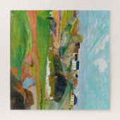Landschaft Paul Gauguin Alte Malerei Kunst Puzzle (Horizontal)