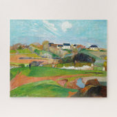 Landschaft Paul Gauguin Alte Malerei Kunst Puzzle (Horizontal)