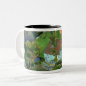 Landschaft Paul Gauguins | bei Pont Aven, 1888 Zweifarbige Tasse (Vorderseite Links)