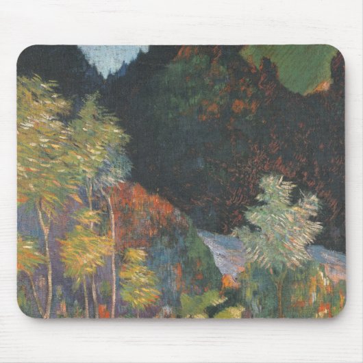 Landschaft Paul Gauguins | Mousepad (Vorne)