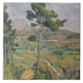 Landschaft Pauls Cezanne | mit Viaduct Fliese (Vorderseite)
