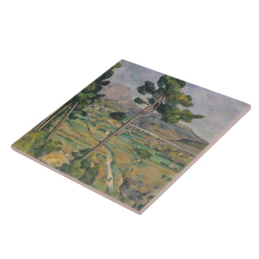 Landschaft Pauls Cezanne | mit Viaduct Fliese (Seite)