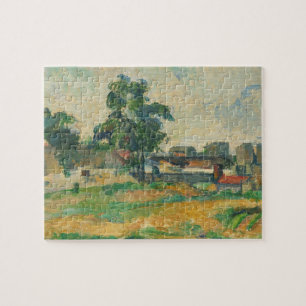 Landschaft Pauls Cezanne   nahe Paris, C. 1876 (Ö Puzzle