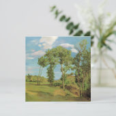 Landschaft Paysage Frederic Bazille Impressionist Karte (Stehend Vorderseite)