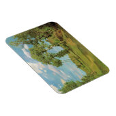 Landschaft Paysage Frederic Bazille Impressionist Magnet (Rechte Seite)