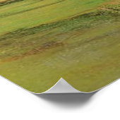 Landschaft Paysage Frederic Bazille Impressionist Poster (Ecke)