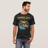 Landschaft Phenix Stadt T-Shirt (Vorne ganz)