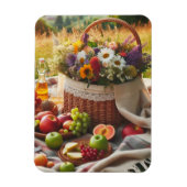 Landschaft Picnic Charm Magnet (Vertikal)