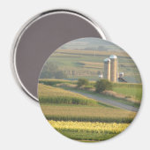 Landschaft Platteville Wisconsin Magnet (Vorderseite/Rückseite)