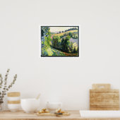 Landschaft Pontgibaud, c.1895 (Öl auf Leinwand) Poster (Küche)