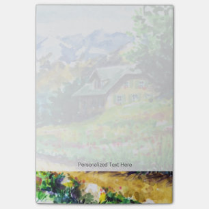 Landschaft Post-it Klebezettel